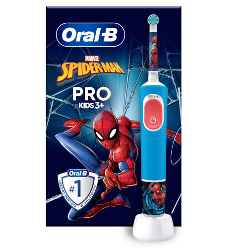 ab St Vitality PRO 3 Kinder Jahren, Spiderman, 1 Elektrische Zahnbürste