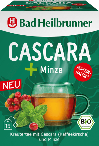 Kräutertee Cascara + Minze (15 Beutel), 27 g