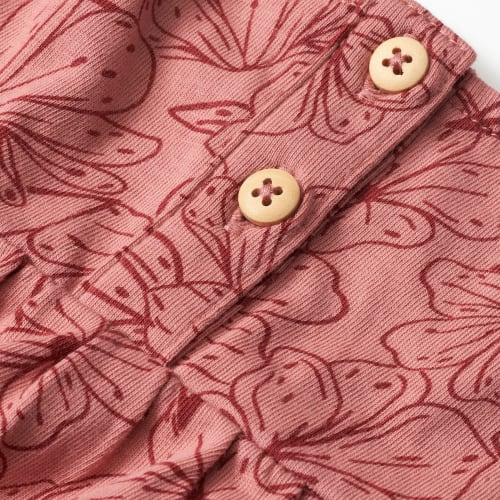 Tunika mit rosa, 104, St 1 Blumen-Motiv, Gr