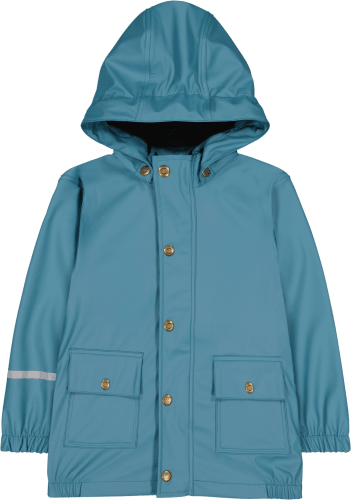 Regenjacke, blau, Gr. 86/92, 1 St | Kinder Outdoor- & Regenbekleidung
