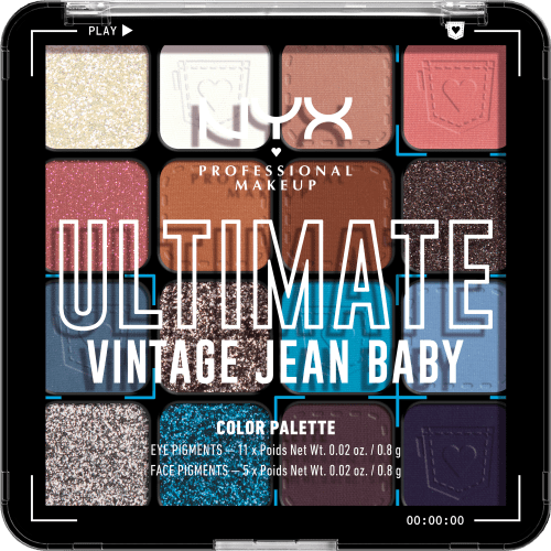 Lidschatten Palette Ultimate 01W Vintage Jean Baby, 12,8 g