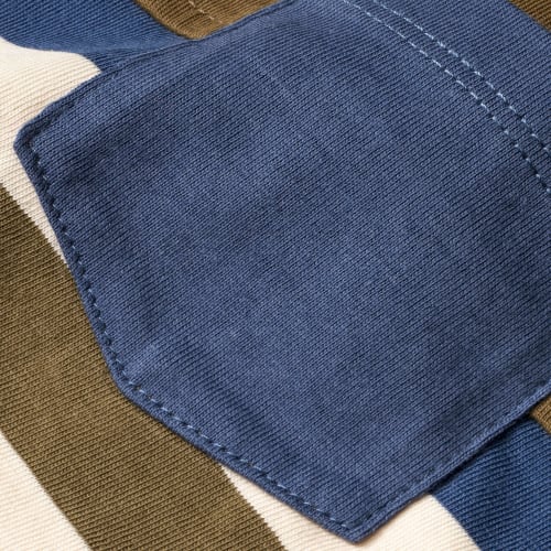 Langarmshirt mit Tasche, grün & blau, 1 St 104, Gr