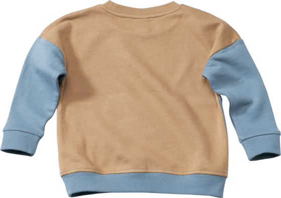 Sweatshirt mit Känguru-Tasche, blau, 1 Gr. St 104