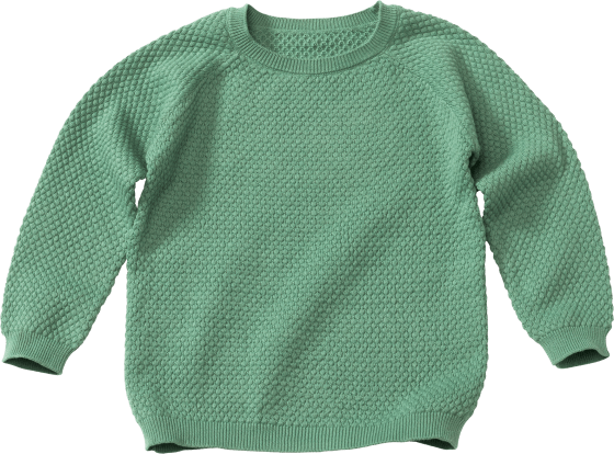 Pullover aus Strick, grün, Gr. 92, 1 St