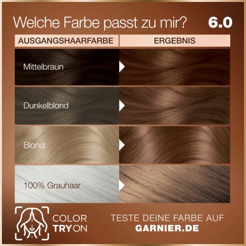 Haarfarbe 6.0 Mocchaccino Braun, St 1