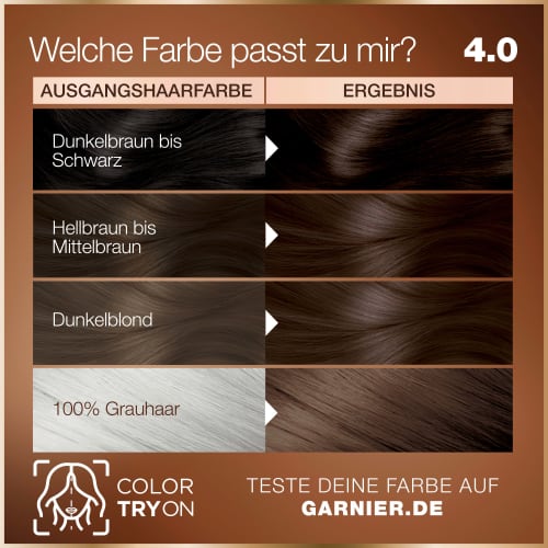 4.0 Braun, Kakao Haarfarbe 1 St