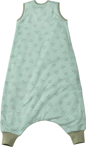 100 Fuchs-Motiv, grün, mit Schlafsack mit Beinen 2,5 TOG, cm, 1 St