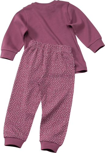 Schlafanzug mit Reh-Motiv, lila, Gr. 1 104, St
