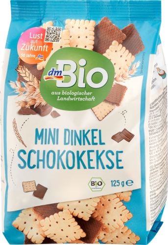 Mini Dinkel Schoko Kekse, g 125