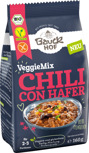 g Chili Hafer, con VeggieMix Fertigmischung, 160 glutenfrei,