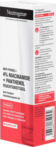 Anti 50 Gesichtsgel ml Niacinamide+Panthenol, Pickel