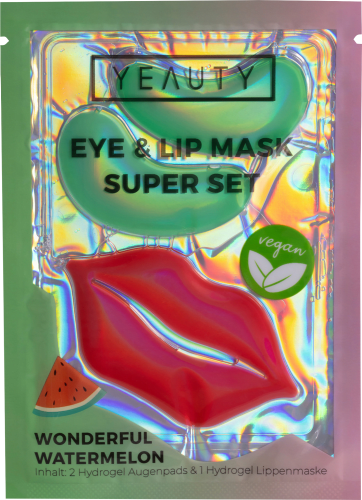 Wonderful St Watermelon Lippenpatches 1 und 3tlg, Augen- Set