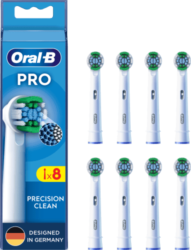 8 St Precision PRO Aufsteckbürsten Clean,