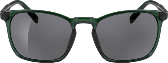 Sonnenbrille Erwachsene mit 1 St dunkelgrünem Rahmen