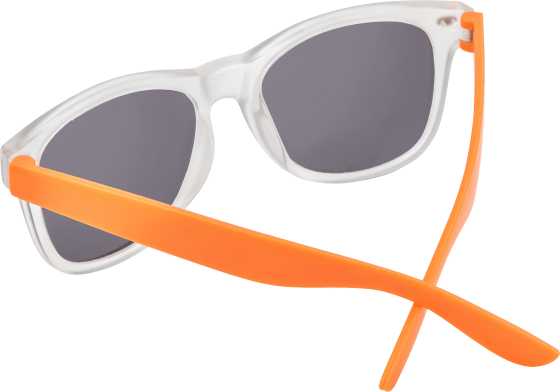 und Sonnenbrille Bügel, Kids transparenter St Rahmen orange 1
