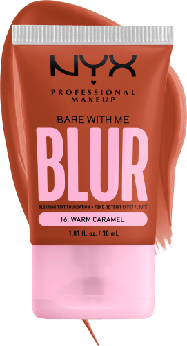 Foundation Bare With Me Blur Tint 16 Warm Caramel, 30 ml