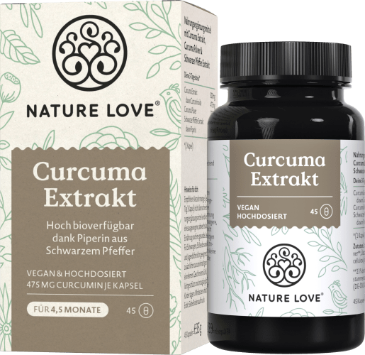 Curcuma Extrakt Kapseln 45 St, 35 g | Wohlbefinden & Stärkung