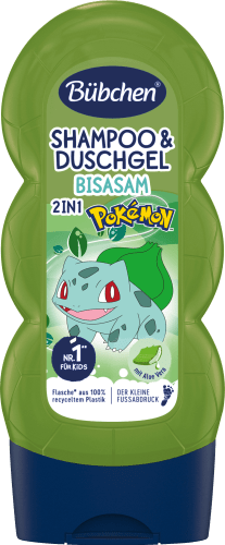 Kinder Shampoo Pokémon Bisasam, & ml 2in1 Duschgel 230
