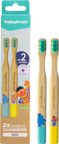 Zahnbürste Kinder Sesamstraße ab 2 Jahren, 2 St | Zahnbürste