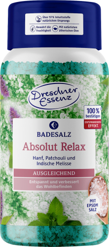 Badesalz Relax, 600 g Absolut