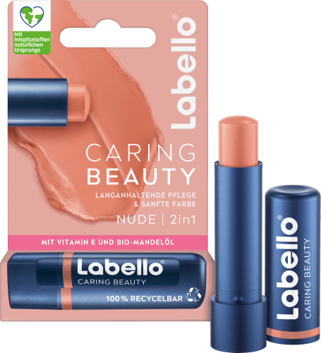 Lippenpflege Caring Beauty 2in1 Nude, 4,8 g