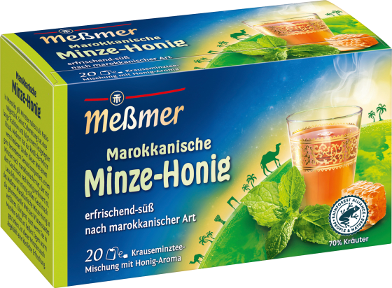 Minze-Honig 40 Beutel), (20 Marokkanische Kräutertee g