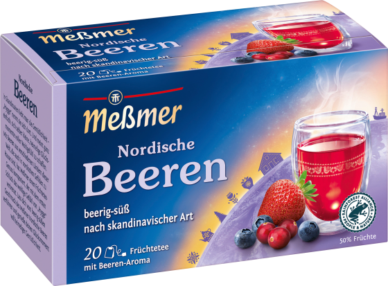 (20 g Beeren Nordische Früchtetee, 50 Beutel),