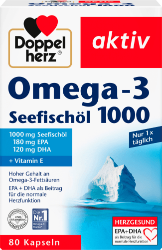 Kapseln 1000 107,8 g 80 Seefischöl Omega-3 St.,