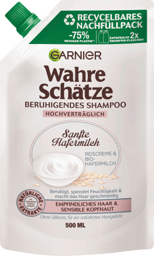 Nachfüllpack, Shampoo Hafermilch 500 ml