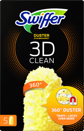 Clean 3D 5 Nachfüllpack, Staubmagnet Staubwedelbezüge St
