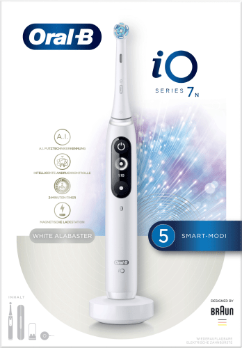 Elektrische Zahnbürste iO Alabaster, White Series 1 7 St