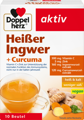 Heißer Ingwer + Kurkuma Heißgetränk g Stück), (10 100