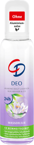 Deo Zerstäuber Deodorant Wasserlilie 24h, 75 ml | Deo