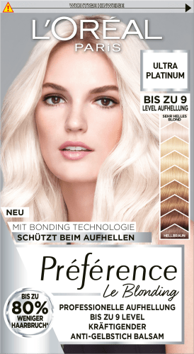 Haare Aufheller 9L Ultra Platinum, 1 St | Dauerhafte Haarfarben