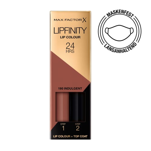 Lippenstift Lipfinity 190 Indulgent, St 2