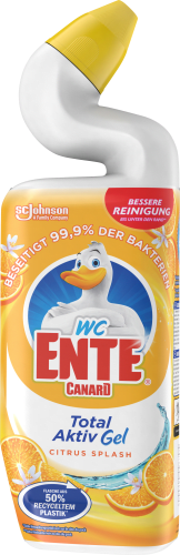 WC-Reiniger Total Aktiv 750 Splash, ml Citrus Gel