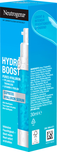 ml Perlen, Aqua Hydro Boost Serum 30