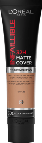 ml 32H 300 30 Cover Ambre/Amber, Matte Infaillible Foundation
