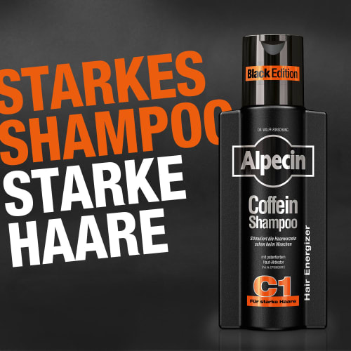 Black 250 ml Edition, Shampoo Coffein C1