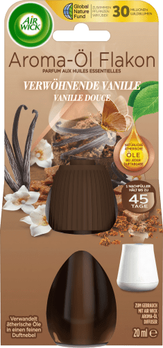 Lufterfrischer Aroma-Öl Verwöhnende Vanille Nachfüllpack, 20 ml