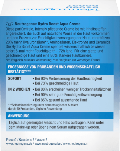 Gesichtscreme Hydro Boost Aqua, ml 50