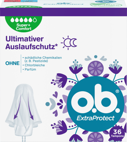 Tampons Extra Protect Tag+Nacht Super Plus, St 36