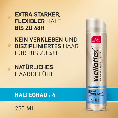 starker Instant Halt, Haarspray Extra Boost ml 250 Volumen