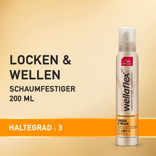 Schaumfestiger Locken & Wellen 200 ml Halt, Starker