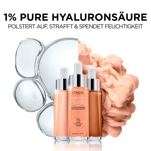 Foundation ml 0,5-2 Match Sehr Perfect Hell, Serum 30 Nude