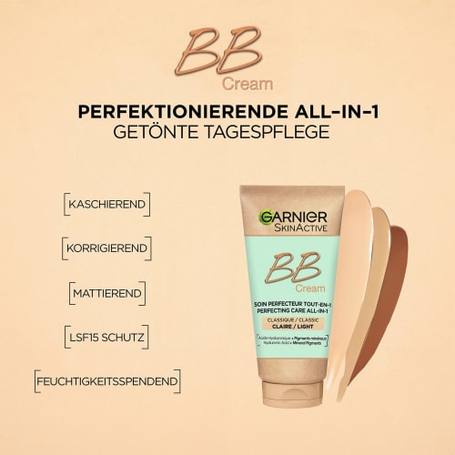 BB Creme hell 50 ml 15, Pflege LSF All-in-1