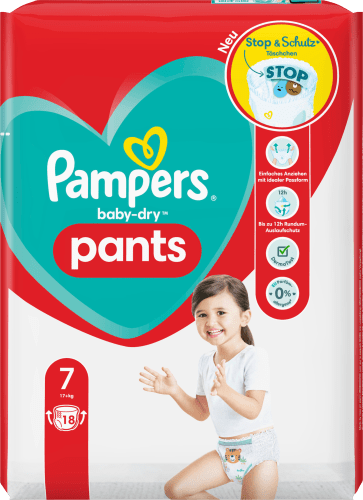 Baby Pants Baby Dry Gr.7 Extra Large (17+ kg), 18 St