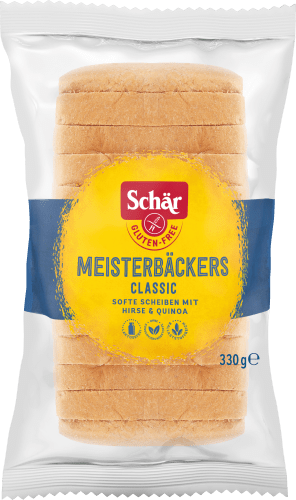 Brot, Meisterbäckers Classic mit Hirse & Quinoa (12 Stück), 330 g