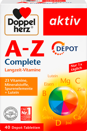 A-Z Depot Tabletten 40 St., 59,6 g | Multivitamine
