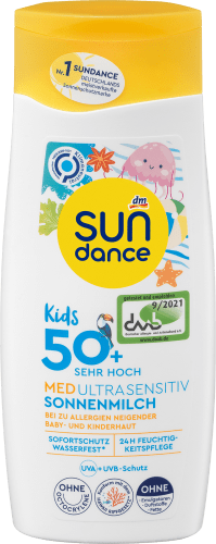 Sonnenmilch Kids, sensitiv, ml 200 50+, MED ultra LSF